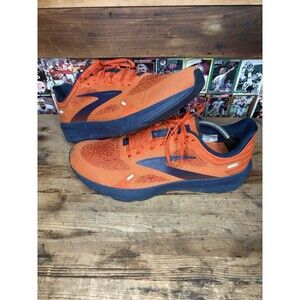 Brooks Launch 9 Mens Orange Blue 1103861D854 Running Athletic Sneakers size 12.5
